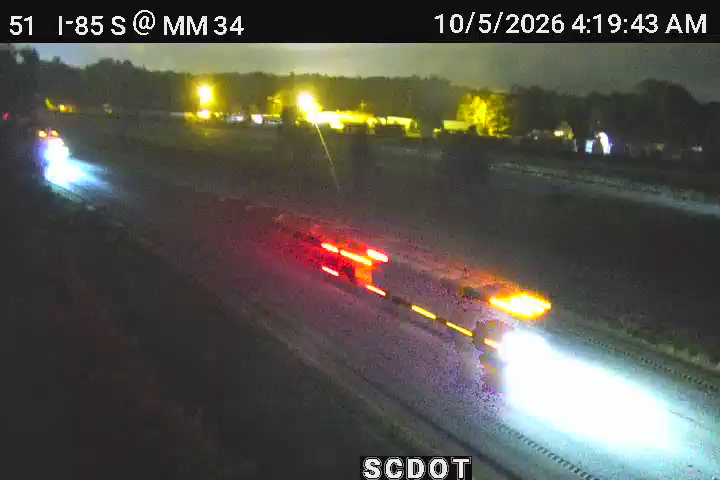 I-85 S @ MM 34 (US 29) live camera view