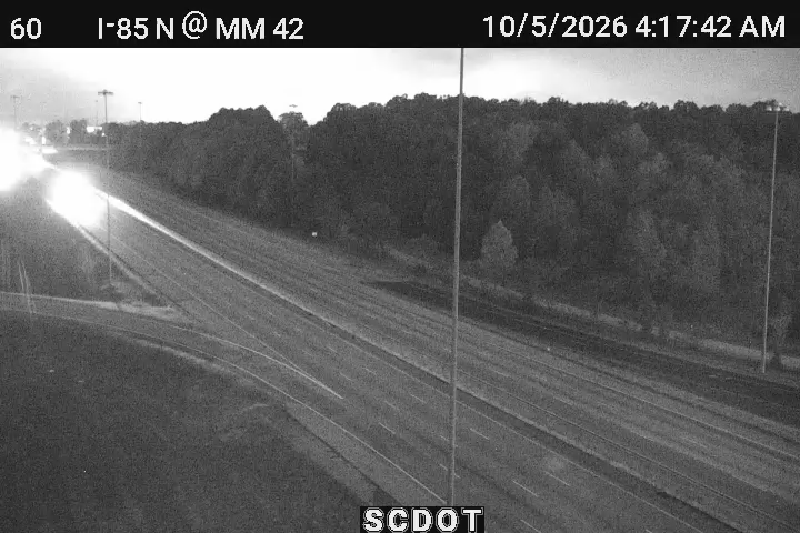 I-85 N @ MM 42 (At I-185) live camera view