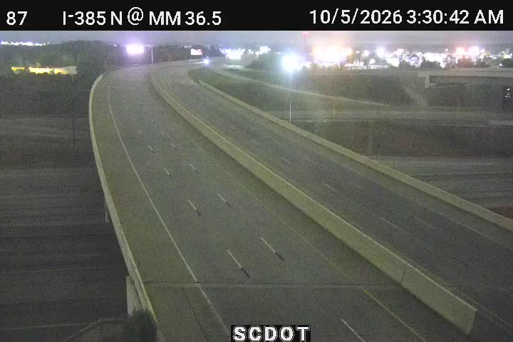 I-385 N @ MM 36.5 live camera view