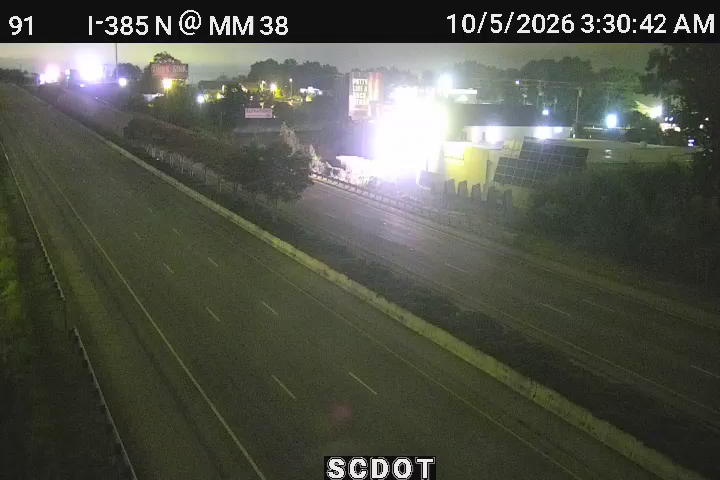 I-385 N @ MM 38 live camera view