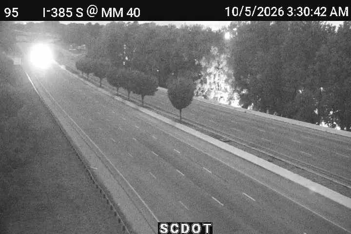 I-385 S @ MM 40 live camera view