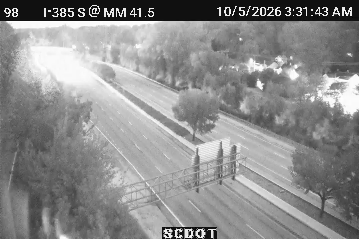 I-385 S @ MM 41.5 live camera view