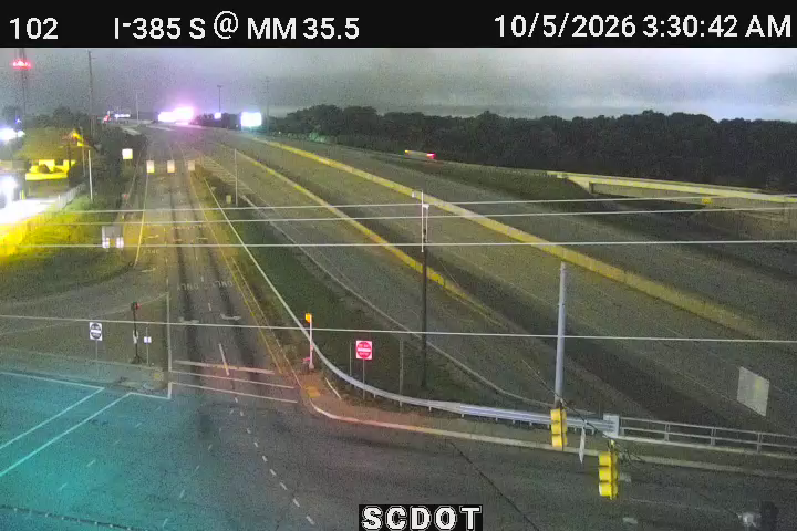 I-385 S @ MM 35.5 (Woodruff Rd) live camera view