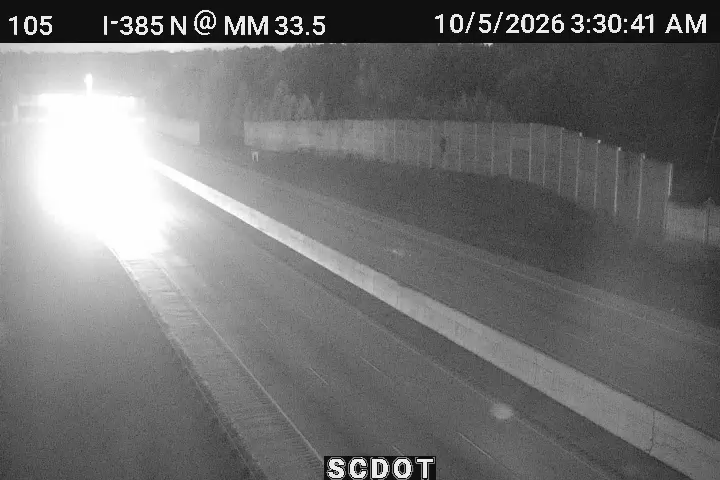 I-385 N @ MM 33.5 live camera view