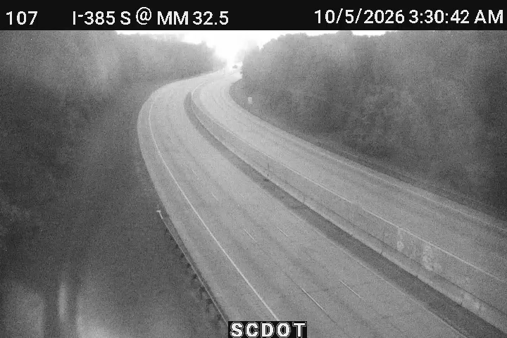 I-385 S @ MM 32.5 live camera view