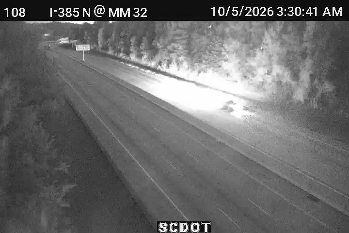 I-385 N @ MM 32 live camera view