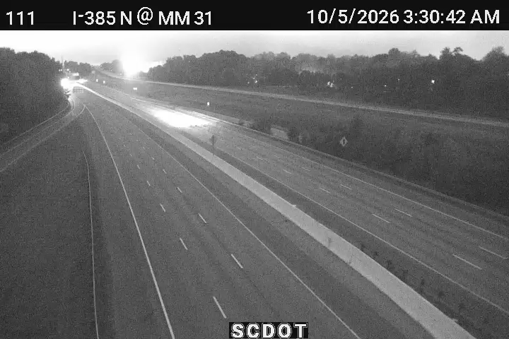I-385 N @ MM 31 live camera view