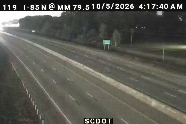 I-85 N @ MM 79.5 live camera view