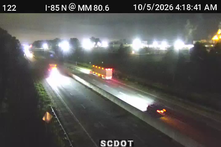 I-85 N @ MM 80.6 live camera view