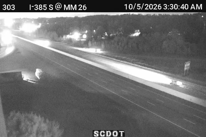 I-385 S @ MM 26 live camera view