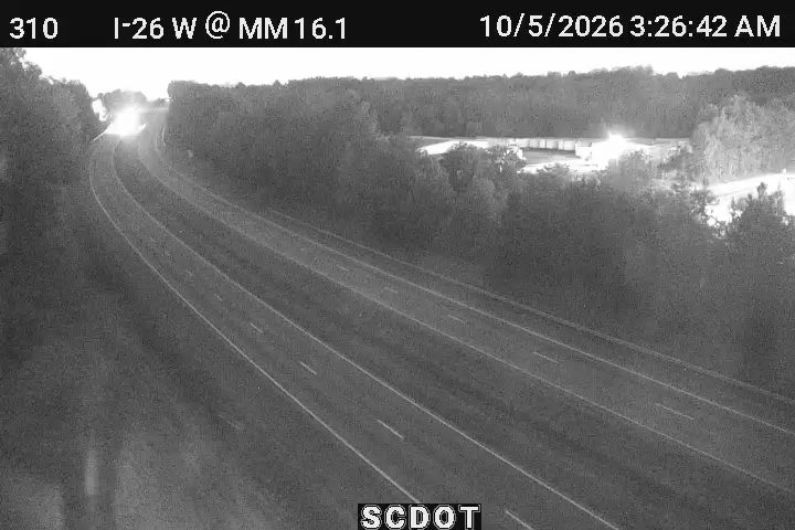 I-26 W @ MM 16.1 live camera view