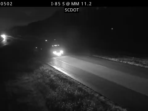 I-85 S @ MM 11.2 (Exit 11) live camera view