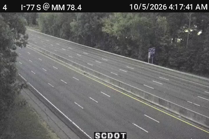 I-77 S @ MM 78.4 live camera view