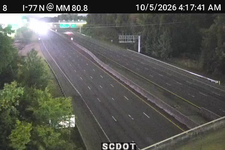 I-77 N @ MM 80.8 live camera view