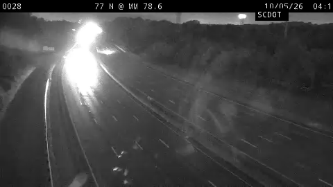 I-77 N @ MM 78.6 (Dave Lyle Blvd Exit Ramp) live camera view