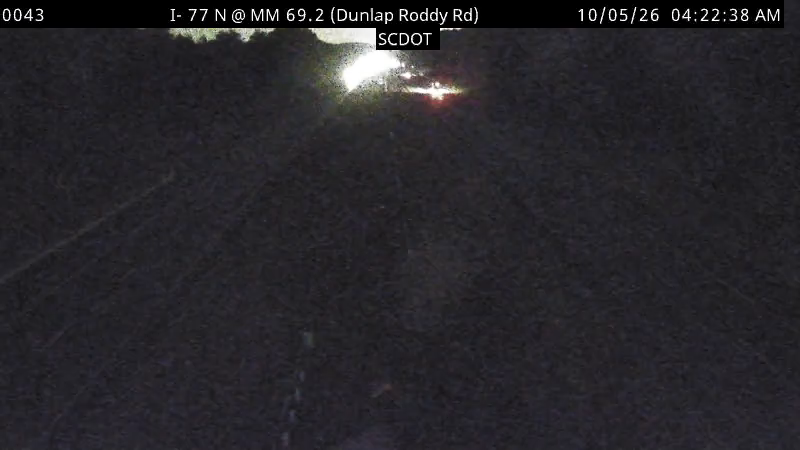 I- 77 N @ MM 69.2 (Dunlap Roddy Rd) live camera view