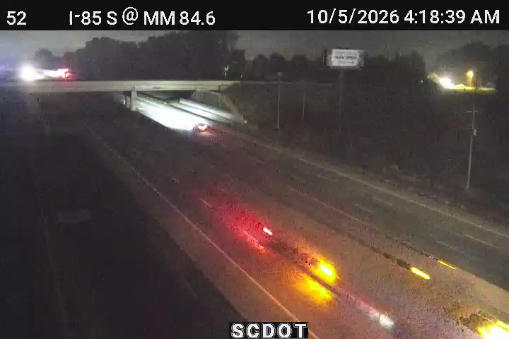 I-85 S @ MM 84.6 live camera view
