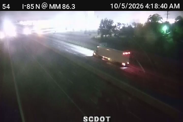 I-85 N @ MM 86.3 live camera view