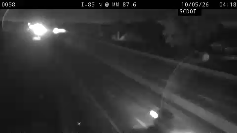 I-85 N @ MM 87.6 live camera view