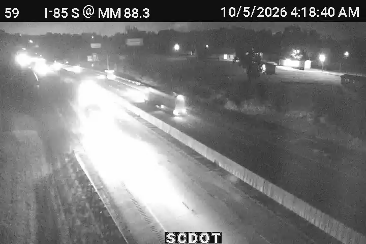 I-85 S @ MM 88.3 live camera view