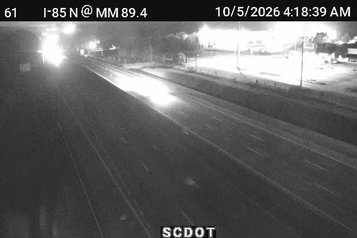I-85 N @ MM 89.4 live camera view
