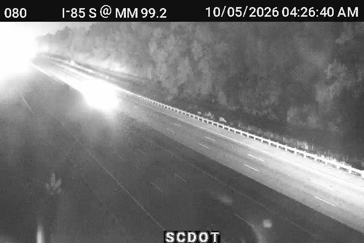 I-85 S @ MM 99.2 live camera view
