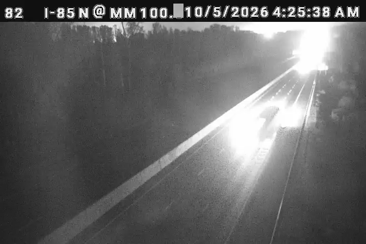 I-85 N @ MM 100.5 live camera view