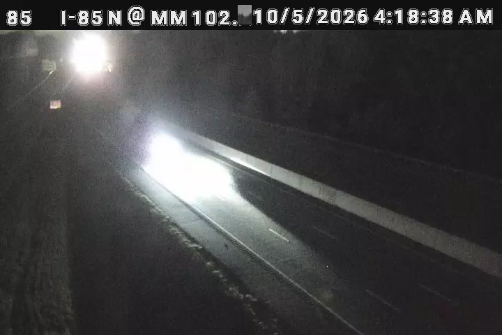 I-85 N @ MM 102.2 (SC 5) live camera view