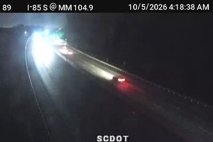 I-85 S @ MM 104.9 live camera view