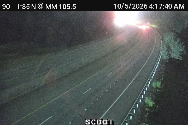 I-85 N @ MM 105.5 live camera view