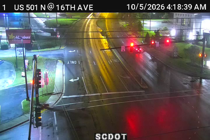 US 501 N @ 16th Ave live camera view