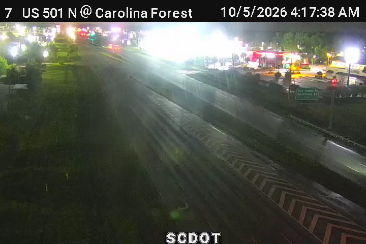 US 501 N @ Carolina Forest Blvd live camera view