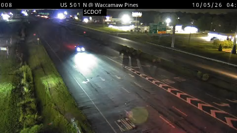 US 501 N @ Waccamaw Pines Dr live camera view