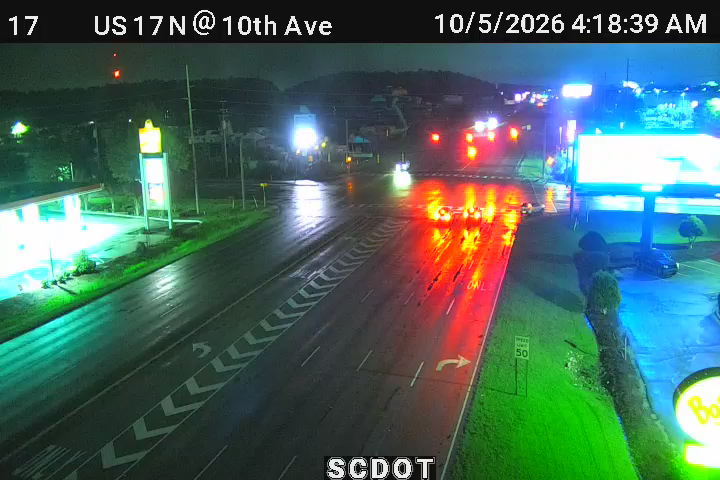 US 17 N @ 10th Ave (Joe White Blvd) live camera view