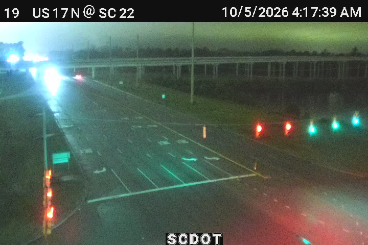US 17 N @ SC 22 live camera view