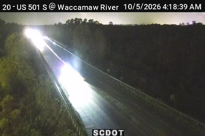 US 501 S @ Waccamaw River live camera view