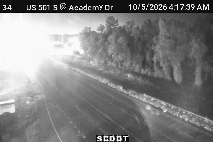 US 501 N @ Academy Dr live camera view