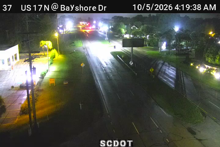 US 17 N @ Bayshore Dr. live camera view