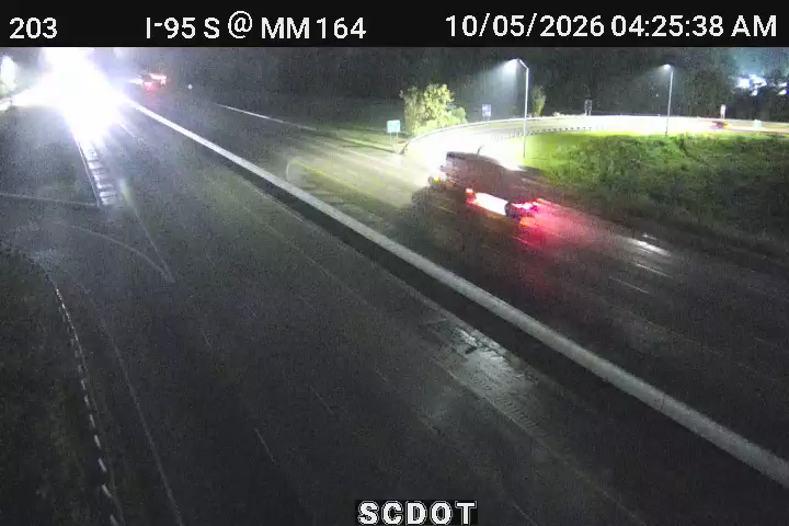 I-95 S @ MM 164 (US 52) live camera view