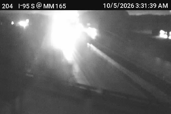 I-95 S @ MM 165 live camera view