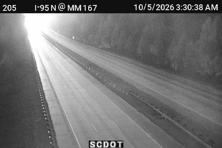 I-95 N @ MM 167 live camera view