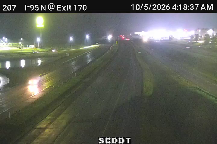 I-95 N @ MM 170 (Williston Rd) live camera view