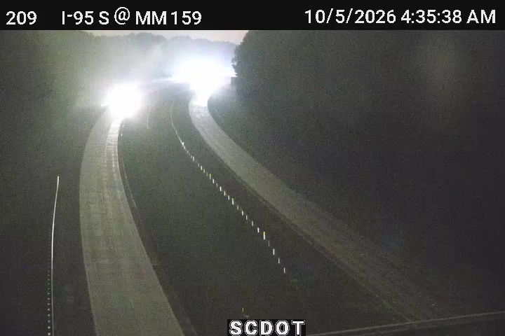 I-95 S @ MM 159 (Pine Needles) live camera view
