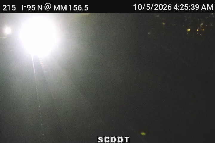I-95 N @ MM 156.5 live camera view