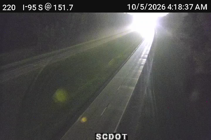 I-95 S @ MM 151.7 live camera view