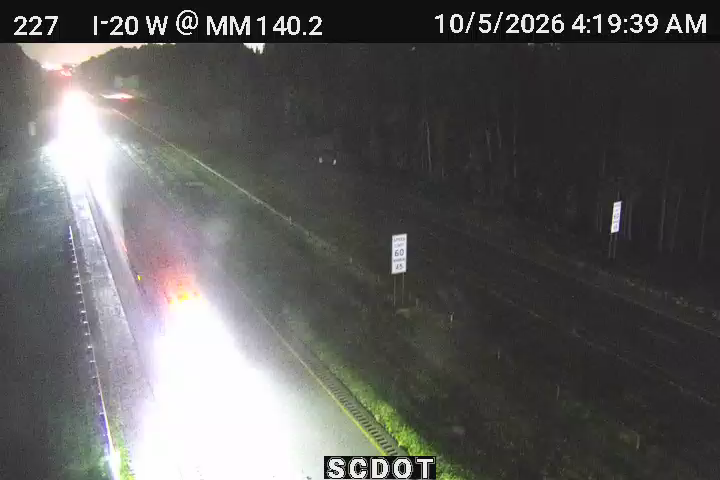 I-20 W @ MM 140.2 live camera view