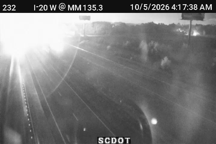 I-20 W @ MM 135.3 live camera view
