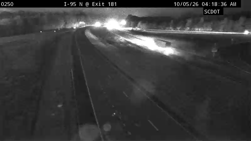 I-95 N @ Exit 181 live camera view