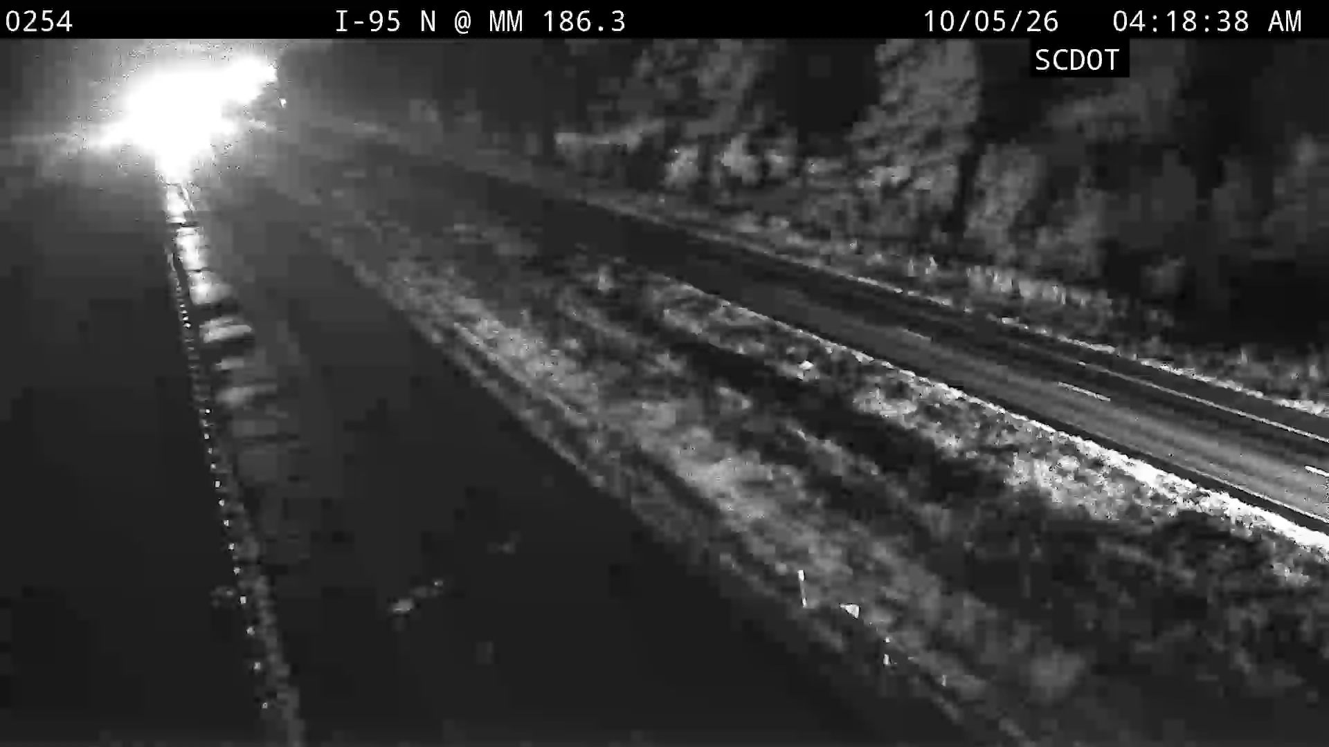 I-95 N @ MM 186.3 live camera view