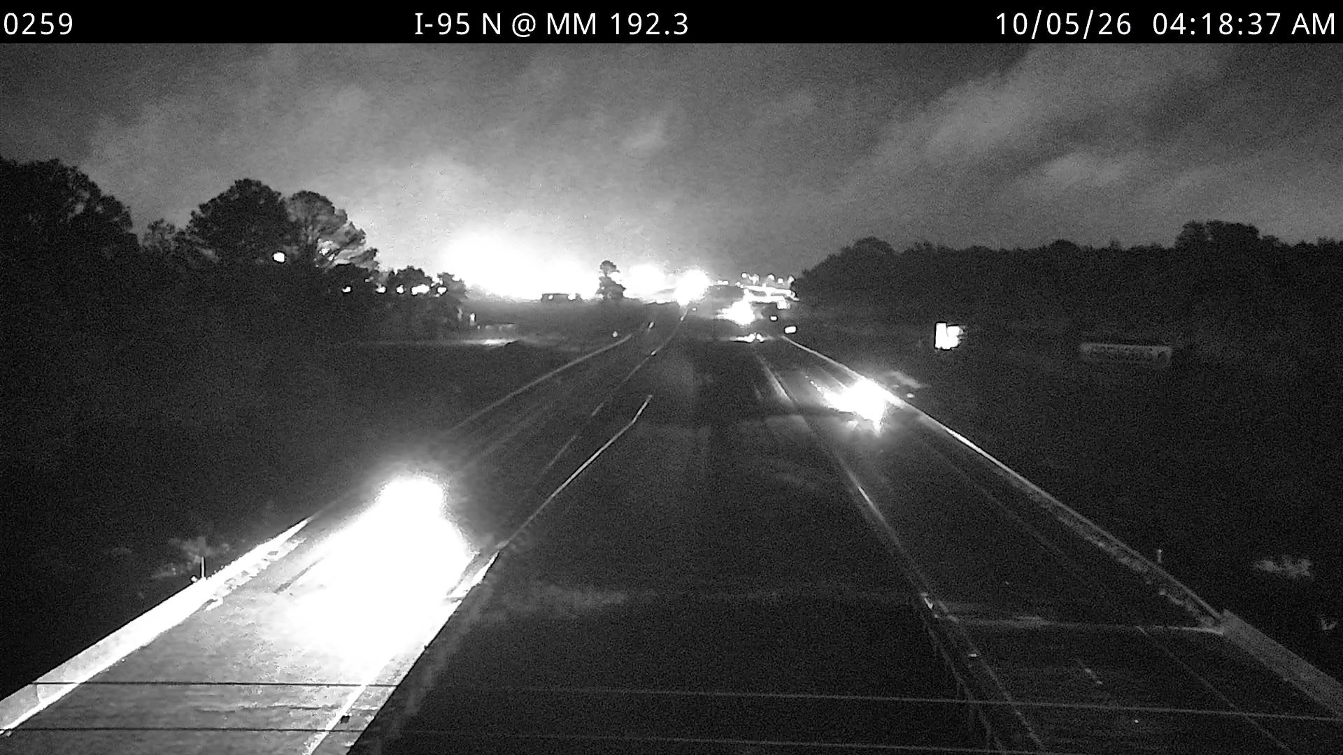 I-95 N @ MM 192.3 live camera view